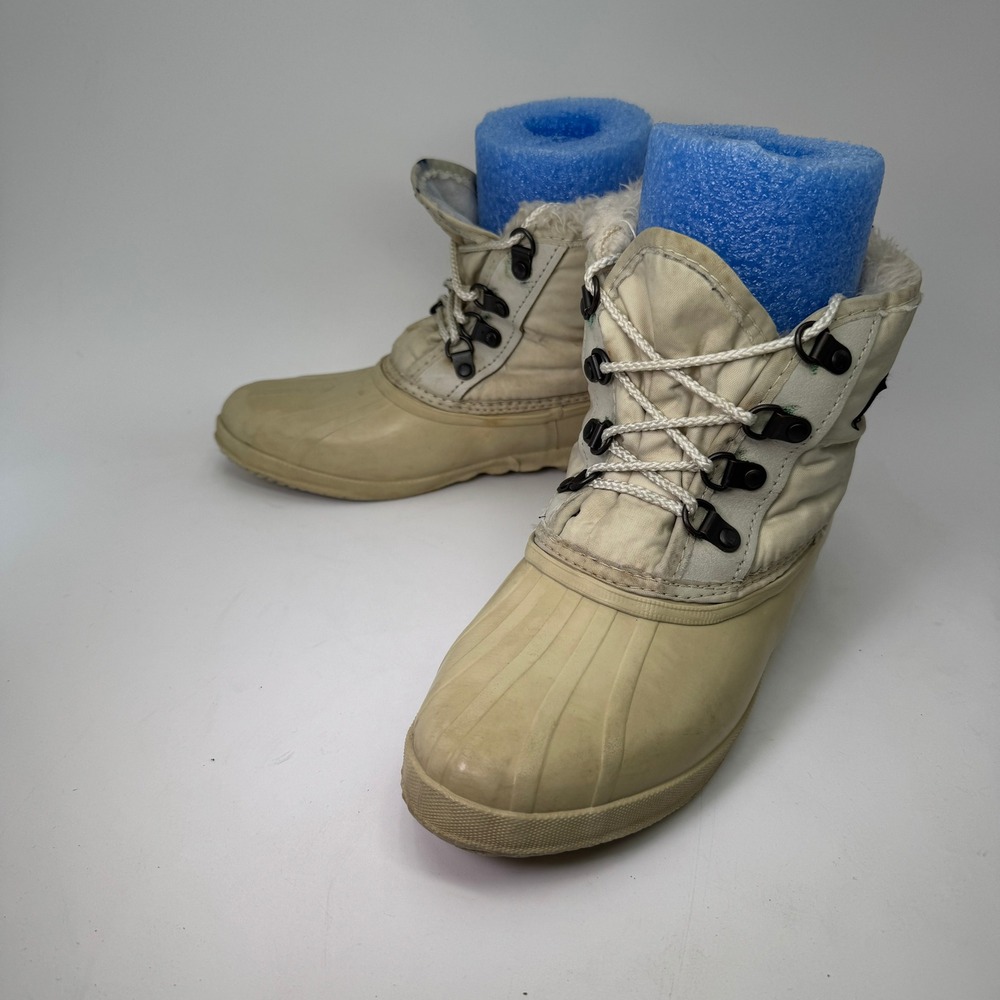 Sorel‎ Snow Boots Women 9 *Some Wear* Insulated Waterproof Lace Up Winter - Picture 2 of 12